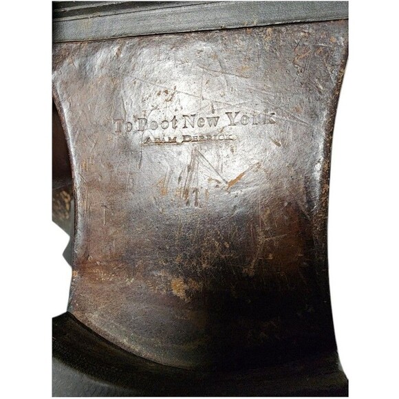 To Boot New York Adam Derrick Mid Calf Leather Dress Boots Size 11 Made in Italy main image 5
